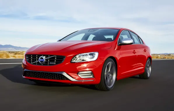 Картинка Вольво, red, s60, volvo, front