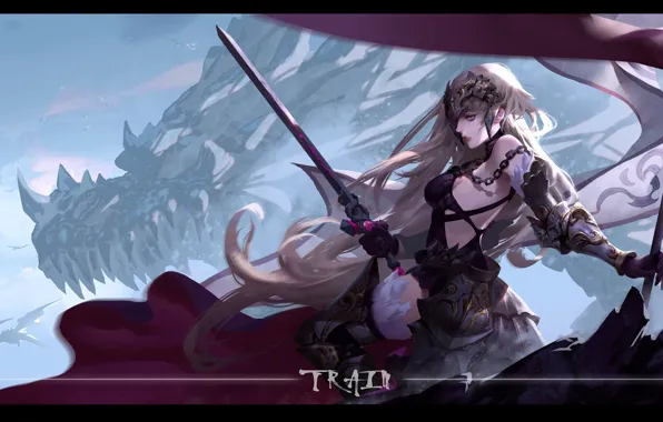 Девушка, аниме, арт, Судьба/великая Кампания, Fate / Grand Order