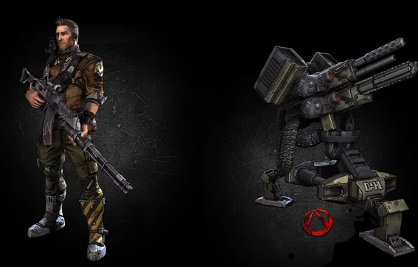 Steam, Borderlands 2, Axton, Фон профиля