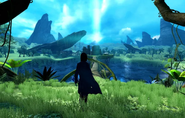 Girl, bridge, dreamfall