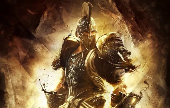 Картинка armor, god of war, god, helmet, God of War Ascension