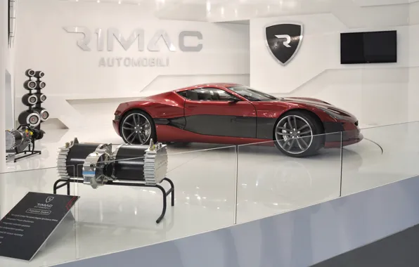 Суперкар, Concept One, Rimac, Electrocar