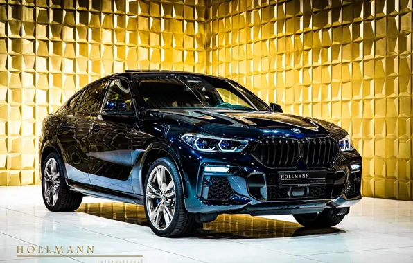 Картинка мощь, внедорожник, люкс, экстерьер, 2021, BMW X6 M50i