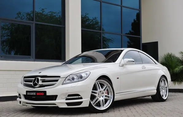 Car, машина, tuning, 3000x1996, BRABUS 800 Coupe, Mercedes-Benz CL 600