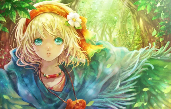 Блондинка, vocaloid, kagamine rin