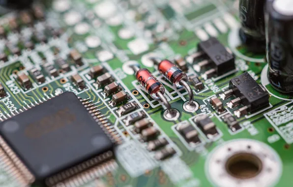 Board, micro, electronics, connections