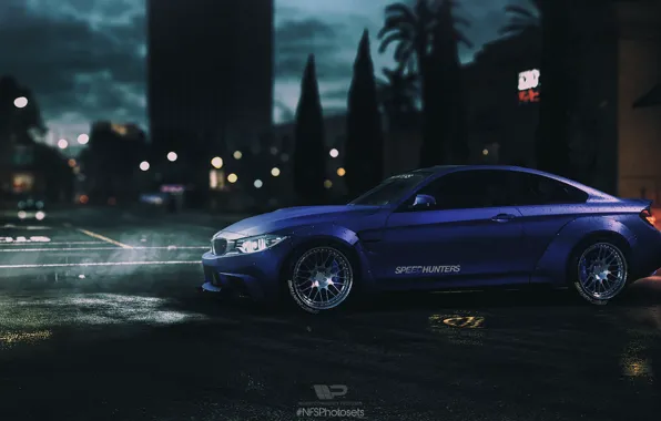 Ночь, BMW, NFS, Ночной город, NFSPhotosets, Need For Speed 2015