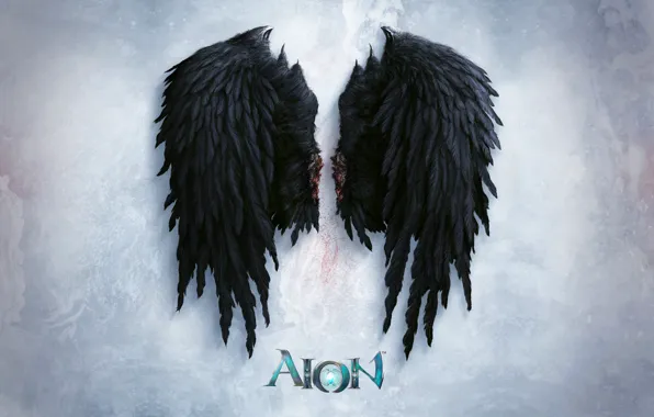 Aion, Black, Wing, Evill