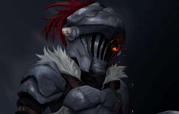 Доспехи, шлем, рыцарь, Goblin Slayer