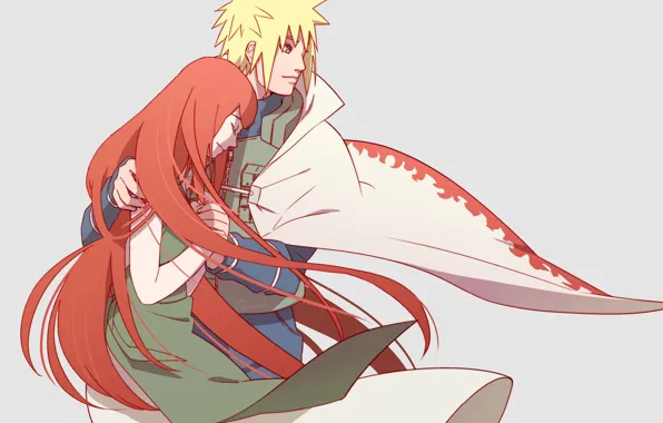 Наруто, Naruto, Минато Намикадзе, Кушина Узумаки