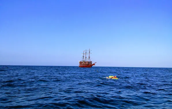 Море, пляж, лето, Турция, Кемер
