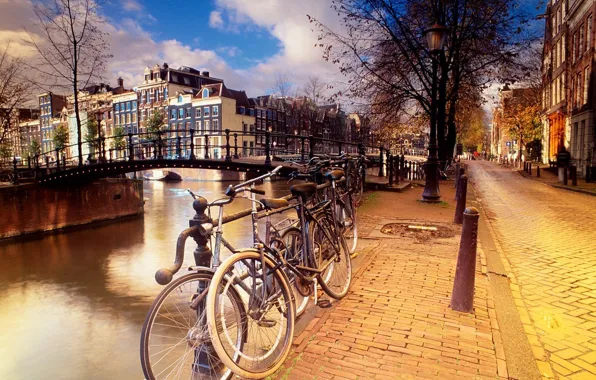 Картинка Амстердам, Улочка, Велики