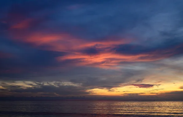 Море, закат, Таиланд, sky, sunset, thailand