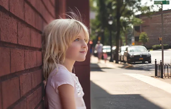 Взгляд, портрет, девочка