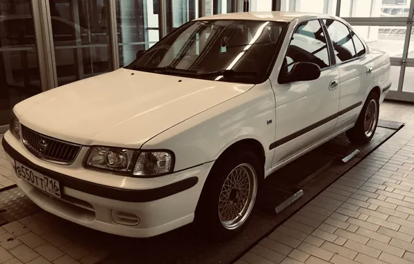 Картинка car, Nissan, sedan, Nissan Sunny