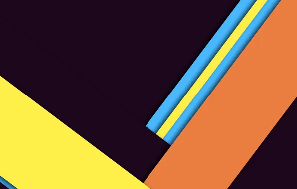 Линии, желтый, голубой, design, бордовый, color, material