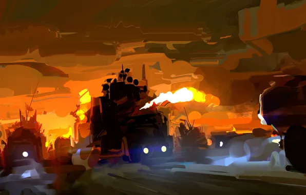 Постапокалиптика, Mad Max, Sketch, Fury Road, Безумный Макс, Дорога ярости