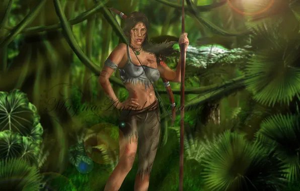 Картинка девушка, Tomb Raider, лара крофт, томб райдер