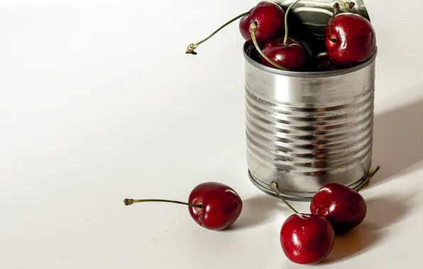 Вишня, ягоды, еда