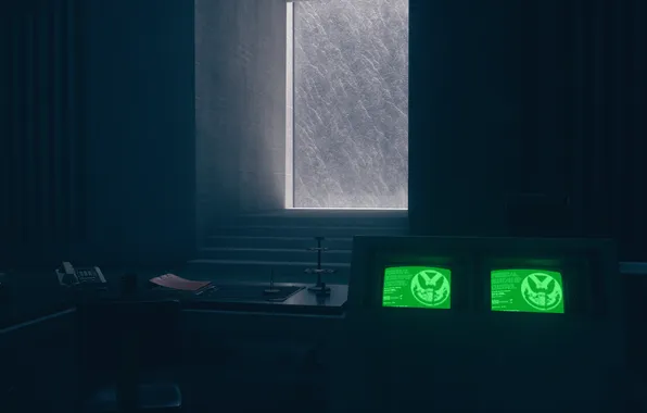 Компьютеры, Office, Computers, Офис, Remedy, Control, Контрол, Фотореализм