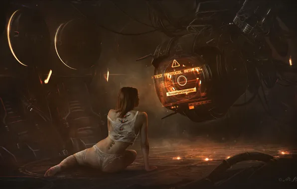 Vladimir Manyukhin, Dark metal II, Sciencefiction