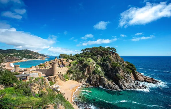 Картинка пейзаж, красота, Fortress Vila Vella