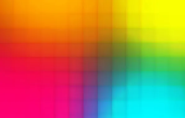 Линии, абстракция, краски, радуга, клеточка