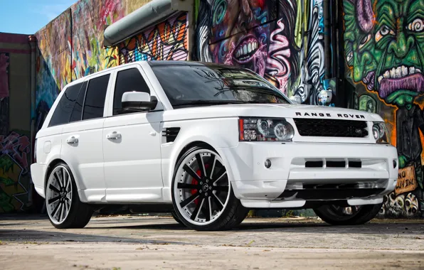 Range Rover, with, Sport, supercharged