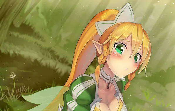 Anime, fairy, japanese, Sword Art Online, SAO, bishojo, light novel, Leafa
