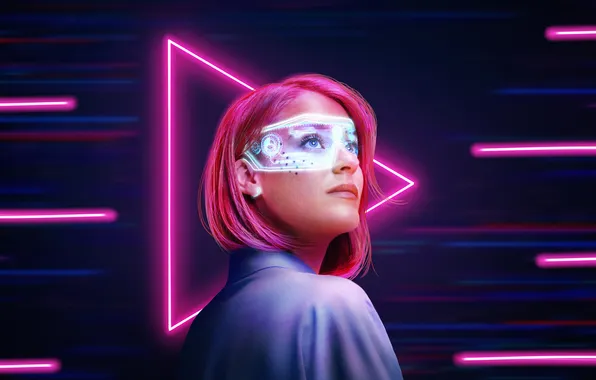 Concept, design, collage, metaverse