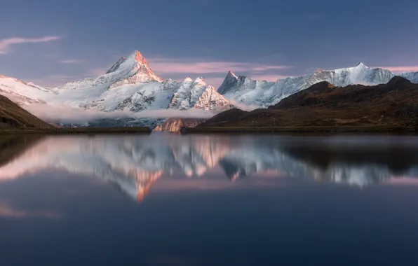 Картинка горы, озеро, mountains, lake, Alps, Алпы, Валерий Щербина, Бахальпзее