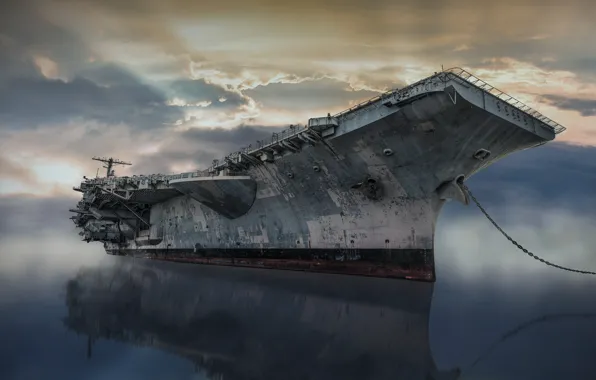 Картинка оружие, корабль, USS John F Kennedy