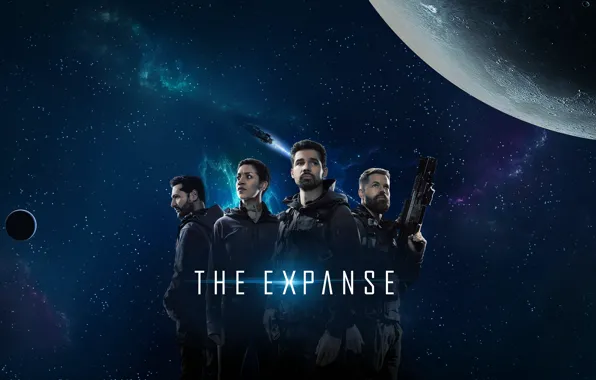 Картинка взгляд, фон, актёры, сериал, Фильмы, Пространство, The Expanse