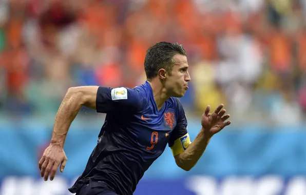 Спорт, Футбол, Нидерланды, Football, Sport, Футболист, Гол, Robin van Persie