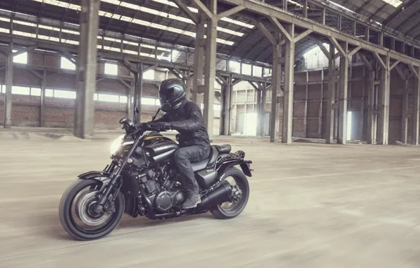 Muscle, Yamaha, moto, 2016, VMAX, musclebike