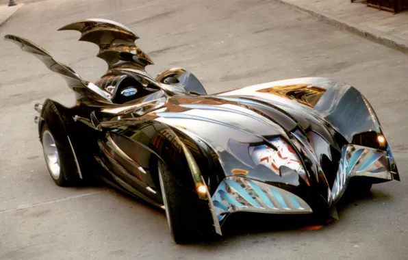 Batman, Batmobile, Бетмобиль, Batman &amp; Robin