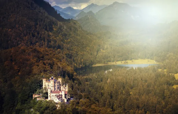 Bavaria, Hohenschwangau, Landkreis Ostallgäu