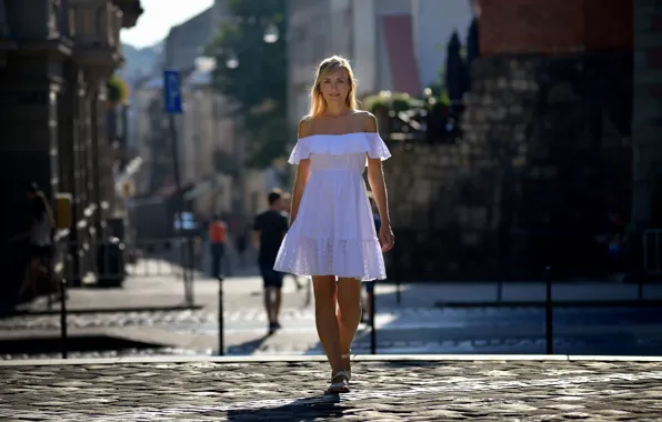 Улыбка, платье, походка, street style, Ivan Borys