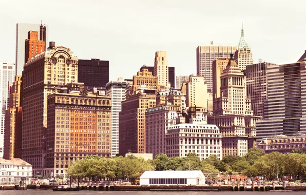 USA, United States, New York, Manhattan, NYC, New York City, Skyline, buildings