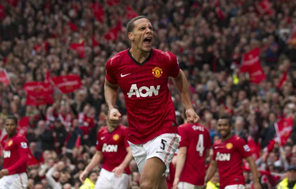 Футбол, Football, Манчестер Юнайтед, Футболист, Игрок, Manchester United Football Club, Рио Фердинанд, Rio Gavin Ferdinand