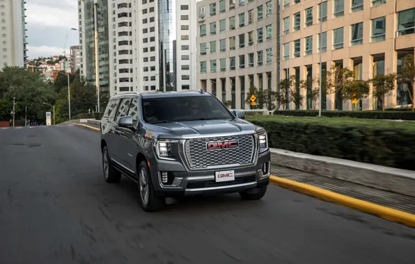 Картинка город, GMC, SUV, Denali, Yukon, 2020