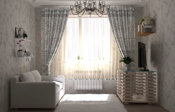 Уют, дом, рендеринг, интерьер, ремонт
