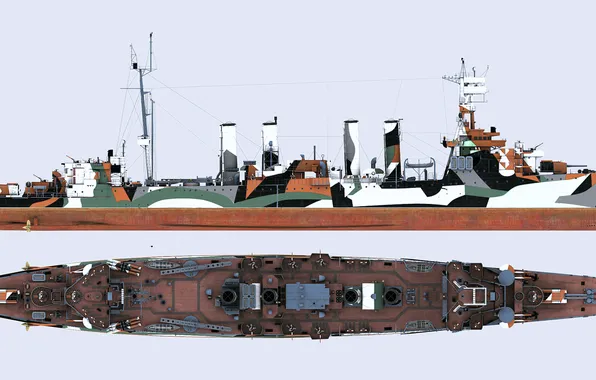Легкий, крейсер, ВМФ СССР, Мурманск, бывший USS Milwaukee