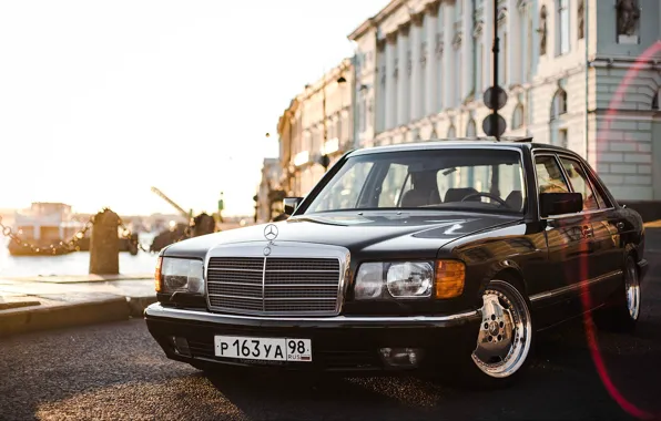 Картинка седан, шейх, w126, W126, 560 sel, 560SEL, Mercedec - Benz