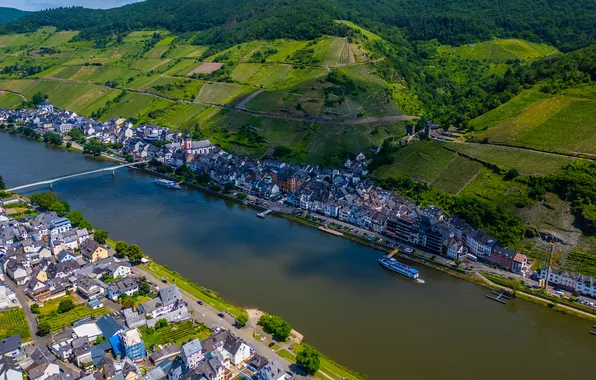 Картинка река, Германия, Mosel