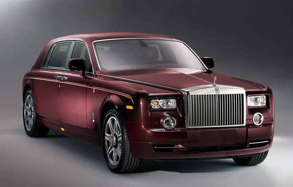 Картинка Rolls-Royce, Phantom, седан, передок, лимузин, фантом, год дракона, спец.версия