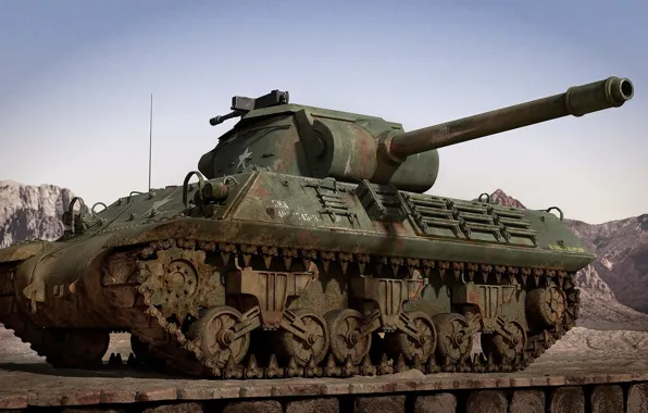 Мост, оружие, танк, World War 2, M36 Tank Destroyer