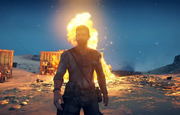 Взрыв, огонь, fire, Mad Max, Fury Road, Безумный Макс: Дорога ярости, Макс Рокатански