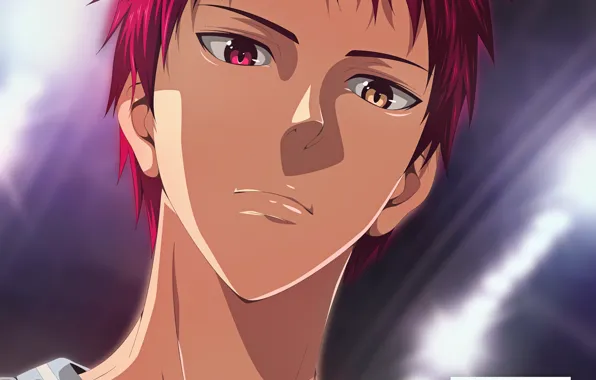 Взгляд, спорт, парень, баскетболист, Kuroko No Basket, Баскетбол Куроко