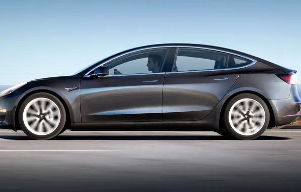 Tesla, электромобиль, model 3